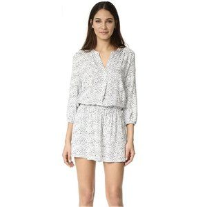 Soft Joie Women’s Capriana Dress White Animal Print Dress Medium